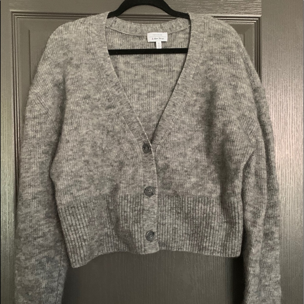 And Other Stories Cropped Wool Cardigan